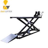 Plateforme de levage hydraulique portable pour moto certifiée CE, vérin ciseaux, plateforme de réparation, élévateur de moto d'atelier, hauteur réglable