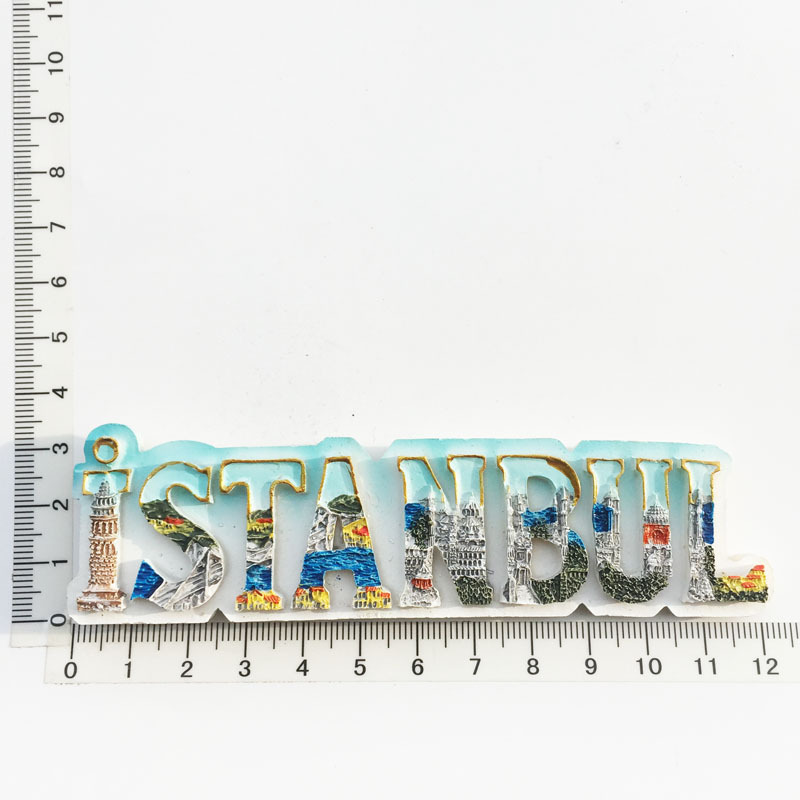 Lettere Creative Colorate di Istanbul