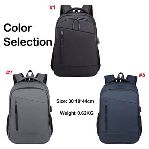Sacs à dos pour ordinateur portable imperméables de grande capacité avec chargement USB, sac à dos professionnel multi-compartiments pour un usage quotidien - Product Image 2