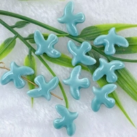 Paloma de Cerámica Colorida, Pájaro Pequeño, Cuentas Dispersas, Accesorios de Joyería DIY, Material para Collar y Pulsera Hechos a Mano