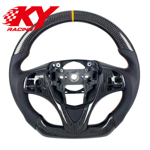 พวงมาลัยรถยนต์สำหรับ Acura RDX TLX ZDX TXL ILX ภายในรถปรับแต่งสไตล์สปอร์ตคาร์บอนไฟเบอร์ - Product Image 2