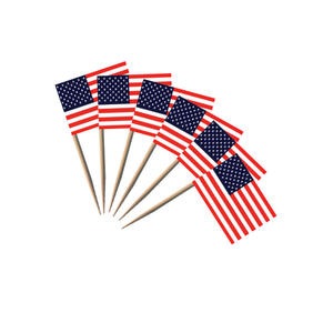 Cure-dents en bois jetables écologiques personnalisés, design drapeau national, drapeaux de marque <span class=keywords><strong>pour</strong></span> hôtels - Marque JIAHUI, origine Zhejiang - Product Image 6