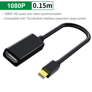 <span class=keywords><strong>Mini</strong></span> DisplayPort-HDアダプターMiniDPケーブルThunderbolt 2 4K 1080P HDTVコンバーター (MacBook Air 13 <span class=keywords><strong>Surface</strong></span> <span class=keywords><strong>Pro</strong></span>アダプター用) - Product Image 2