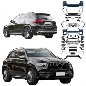 Kit de Carrocería para <span class=keywords><strong>Mercedes</strong></span> Benz Clase <span class=keywords><strong>GLE</strong></span> W167 2020 2021 2022 <span class=keywords><strong>2023</strong></span> 2024 2025, Estilo GLE63 AMG <span class=keywords><strong>2023</strong></span> - Product Image 1