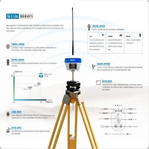 เครื่องรับสัญญาณ GNSS รุ่น Sitop S6 Lite RTK พร้อมสถานีฐาน 4G ระบบระบุตำแหน่ง Beidou สำหรับงานสำรวจทางวิศวกรรม - Product Image 1