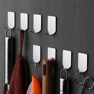 Ganchos de Pared Multifuncionales Ecológicos de Acero Inoxidable, Gancho <span class=keywords><strong>para</strong></span> Toallas y Batas, Colgador de Pared Autoadhesivo - Product Image 3
