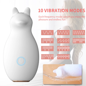 Vibrador USB Recargable LILO para Mujeres, Serie de Vibradores con Forma de Mascota Adorable, con 10 Velocidades, Masajeador Estimulante, Vibrador Impermeable - Product Image 3