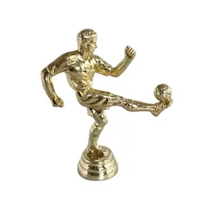 Popüler altın futbol heykelcik kupa parçaları