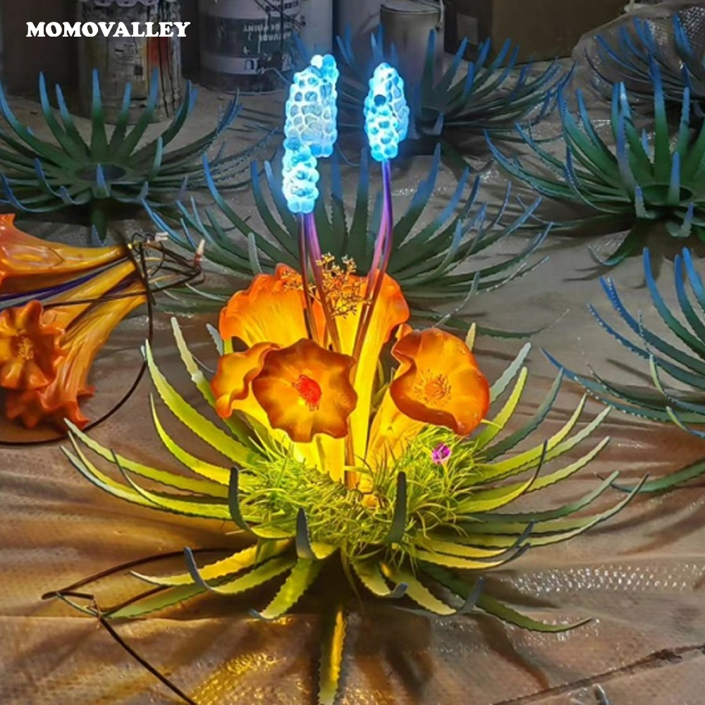 Momovalley DC IP65 LED Night-blooming Cereus Flower Garden Lights