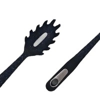 Cuillères à spaghetti en nylon résistantes à la chaleur et antidérapantes pour égoutter et manipuler les pâtes longues, ustensile de cuisine