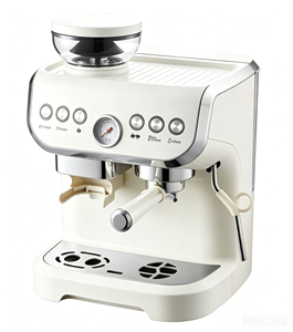 Cafetera Espresso Semiautomática con Molinillo Integrado, Varilla de Vapor, Presión de 15 Bares, Tanque de Agua de 2.0 L - Product Image 2