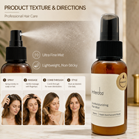 Sampo Perawatan Rambut Tipis Merek Khusus, Penguatan Akar, Penghalus, Rambut Keriting Mengembang, Perawatan Minyak Tea Tree, Pria Wanita, Kemasan Khusus