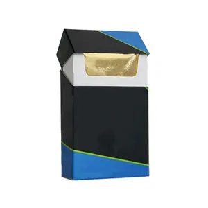 Scatole di sigarette di imballaggio personalizzate di lusso con scatola di sigarette per imballaggio in carta di cartone con Logo