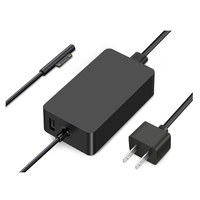 102W 15V 6.33A Surface Book 2 Chargeur Adaptateur secteur pour Surface Laptop Studio, Surface Laptop 3 4 5, Windows Surface Pro/Go Etc.
