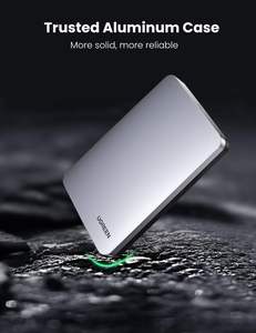 Boîtier de <span class=keywords><strong>disque</strong></span> <span class=keywords><strong>dur</strong></span> UGREEN 2,5 pouces, lecteur de <span class=keywords><strong>disque</strong></span> SATA externe USB C 3.1 Gen2, 6 Gbps, <span class=keywords><strong>Thunderbolt</strong></span> 3, UASP, boîtier SSD - Product Image 5
