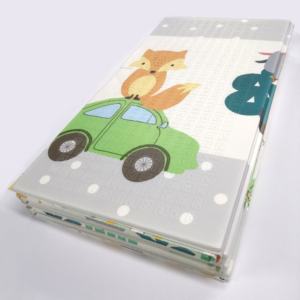 Tapete de Juego Plegable para Niños, Reversible, Impermeable, con Estampado Animal, Extra Grande, Portátil, No Tóxico, de Espuma XPE, para Acampar - Product Image 2