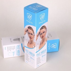 Protección antivaho protector transparente protector ocular facial protector facial gafas viseras con marco para adulto - Product Image 6