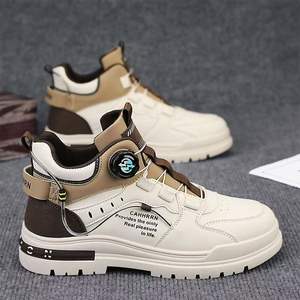 Men's High-top Autumn British-style Vintage Running <b>Shoes</b> Mid-calf Length <b>Water</b>-<b>resistant</b> Fashion Trend for Spring/winter - Product Image 2