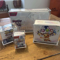 Boîte de présentation en acrylique de haute qualité pour Elite Trainer Box (ETB)