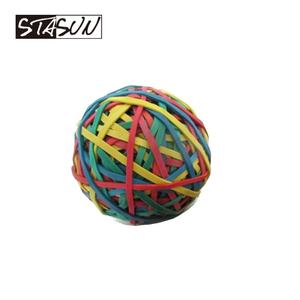 Stasun แถบยางทนทานลูกบอลเด้งยางสำหรับใช้ในสำนักงานโรงเรียนสีสันสดใส - Product Image 3