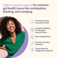 Supplément en poudre de fibres prébiotiques et probiotiques biologiques Poudre probiotique de marque privée pour la santé intestinale des enfants et des femmes