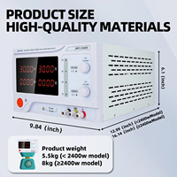 Alimentation CC haute puissance ETOMMENS C3020 30V 20A 30A 50A 60A 1800W, source d'alimentation de laboratoire réglable à découpage pour laboratoire