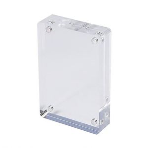 Marco de Fotos Acrílico Transparente de Alta Definición con Imán Fuerte para Tarjetas Fotográficas, Regalos Promocionales de Negocios para Escritorio - Product Image 6