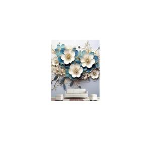 Tenture murale en fer personnalisée au design moderne pour la décoration de la maison avec options de taille et de forme et de couleur Matériau métallique - Product Image 4