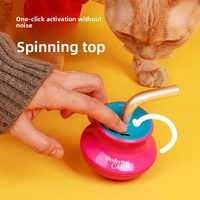 Jouet interactif électrique pour chat en TPR, bâton de stimulation amusant et simple, avec projection laser automatique et fonction anti-ennui