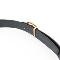 Ceinture en cuir de vachette de luxe Zenos, motif crocodile, avec boucle à ardillon en alliage, largeur 2-4 cm, longueur 100-125 cm