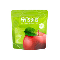 Sachet personnalisé imprimé pour fruits séchés (fraises), refermable avec fermeture éclair, anti-humidité, emballage alimentaire, pochette verticale en PE pour aliments pour bébés