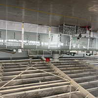 Four de cuisson automatique à suppression de surpulvérisation contrôlé par PLC pour la peinture en poudre de supports métalliques de machines, faible déchets