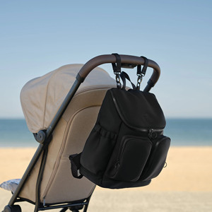 Bolsa de Pañales Multifuncional Impermeable de Neopreno, Organizador de Viaje, Compatible con Cochecito, Cierre de Cremallera, para Mamá - Product Image 6