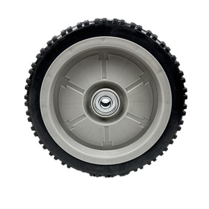 Cheng Jin Vehicles 8 Inch Solid Tire Lawnmower Wheel For <b>Push</b> And Self Propelled <b>Mowers</b> - Product Image 2