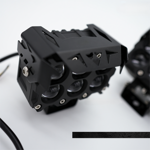 6 ống kính trắng sương mù màu vàng ánh sáng đèn pha phụ trợ TDD 140Watts hệ thống chiếu sáng xe máy khoảng cách dài Đèn lái xe - Product Image 5