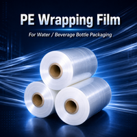 Rouleaux de film rétractable de qualité alimentaire durable, 100% LLDPE vierge, haute transparence, résistance à la traction supérieure pour l'emballage