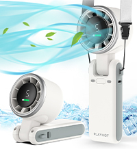 Handheld small <b>fan</b>, turbo folding <b>mini</b> charging model, small handheld desktop portable electric <b>fan</b> wholesale - Product Image 3