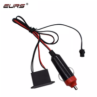 EURS 5M Bande décorative USB flexible et étanche Ligne décorative à lumière froide pour ambiance de voiture et éclairage intérieur