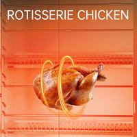 CHUANGYU Promotion : Rôtissoire industrielle à poulet avec 6 broches et armoire de cuisson
