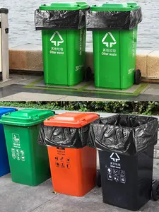 Одноразовые мешки для мусора, пластиковые мешки для мусора в наличии