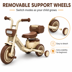 Luddy Baby Balance Bike with Hidden Toy Storage Trunk, 4-Wheel Toddler <strong>Push</strong> Walker Sliding <strong>Car</strong> for 1.5-3 Years Old Boys &amp; Girls - Product Image 2