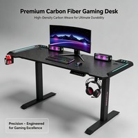 Escritorio de Juego con Altura Ajustable y Logotipo Personalizado, con 3 Ajustes de Memoria de 1200-1600 mm, para Uso en Oficina