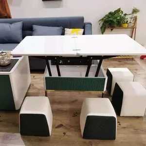 Quadro de mesa de café b12, mecanismo para elevar a mesa de café para economizar espaço de extensão