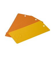 Revêtement en poudre RAL 2000 résistant aux UV, texture rugueuse et ondulée, pour utilisation en extérieur sur les produits métalliques