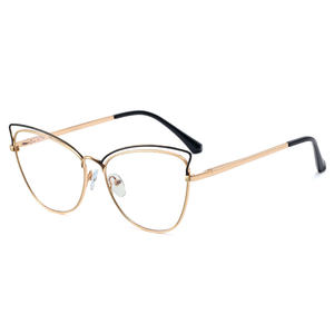 Lindo ojo de gato oreja mujeres luz azul bloqueo gafas Lunettes Femme Anti Bleue 2024 nuevo diseñador gafas ópticas marcos de anteojos - Product Image 6