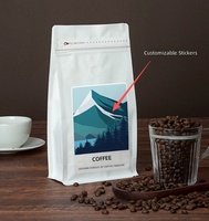Funda de Cartón Impresa Personalizada con Adhesivo, Envoltura Exterior Reciclable para Caja de Café