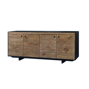 Living Room cabinet w/4 doors quality assurance new design solid wood sideboard pantry cabinet art decor sideboard