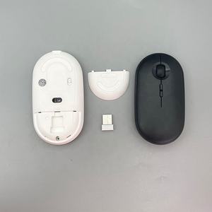 Souris plate portable sans fil BT sans fil rechargeable de type C à double mode 2.4G 5D pour ordinateur portable de bureau à domicile MW-004CX - Product Image 5