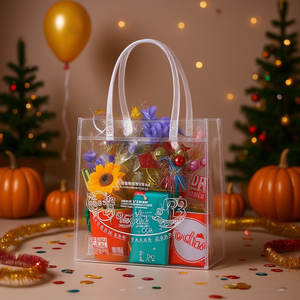 Bolsa organizadora de PVC reutilizable Db de 5,9x7,9x2,75 pulgadas para bodas, despedidas de soltera, Navidad, Acción de Gracias, Año Nuevo - Product Image 2