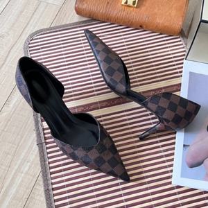 Luxurious designer brand women's elegant stiletto <b>heels</b> with thin <b>heels</b> Women's casual <b>shoes</b> with fashionable features - Product Image 6